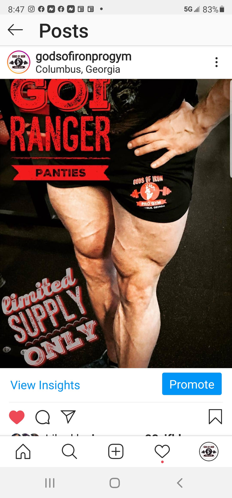 Ranger panties